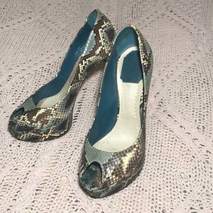 Dior’s green Python Miss Dior Pumps!